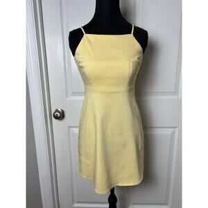 Butter Yellow Tank Dress Size XS
